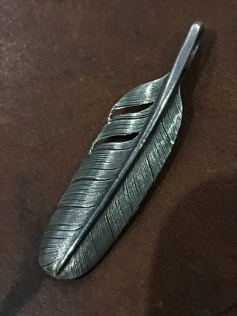 studio wokini feather S M 2個 シルバービーズセット goros wing rock 