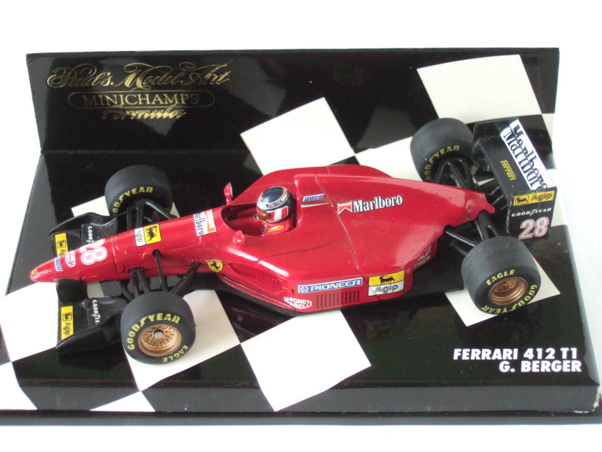 1/43 フェラーリ 412T1 G．ベルガー （マルボロ仕様） 1994年
