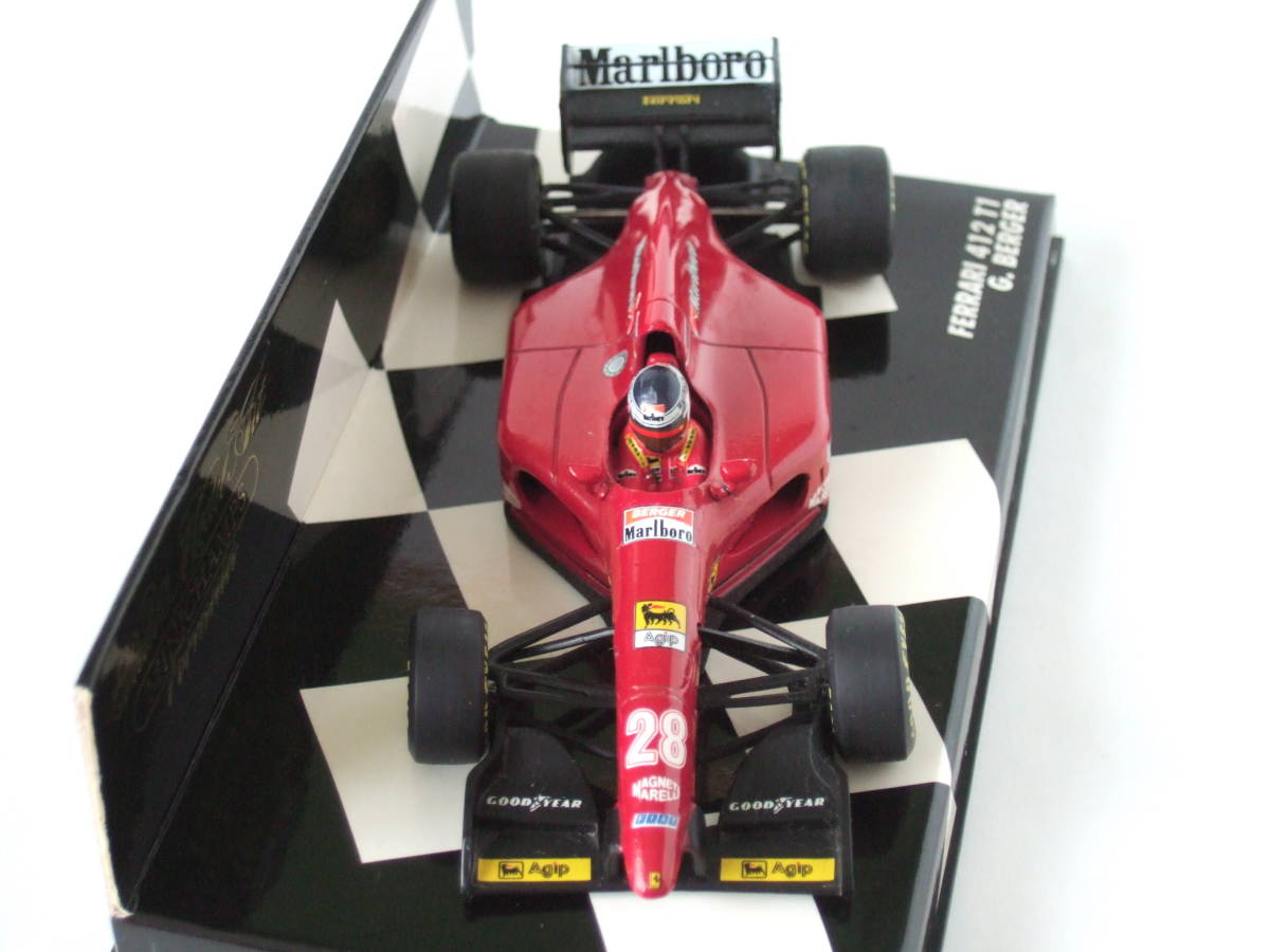 1/43 フェラーリ 412T1 G．ベルガー （マルボロ仕様） 1994年