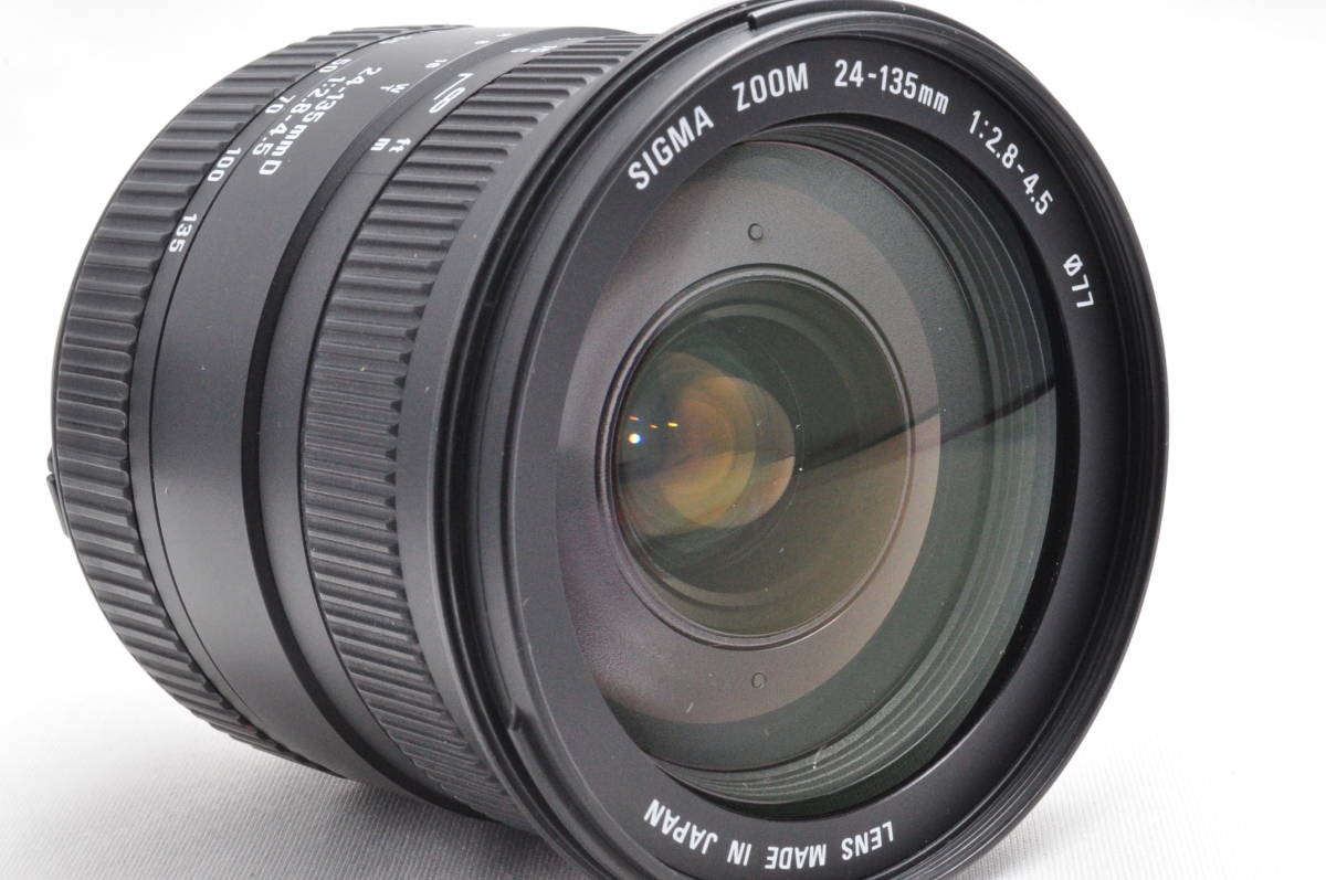 【美品】SIGMA 24-135mm f2.8-4.5 For Canon 驚きの破格値，セール ☆実用良品☆ SIGMA シグマ 24-135mm F2.8-4.5