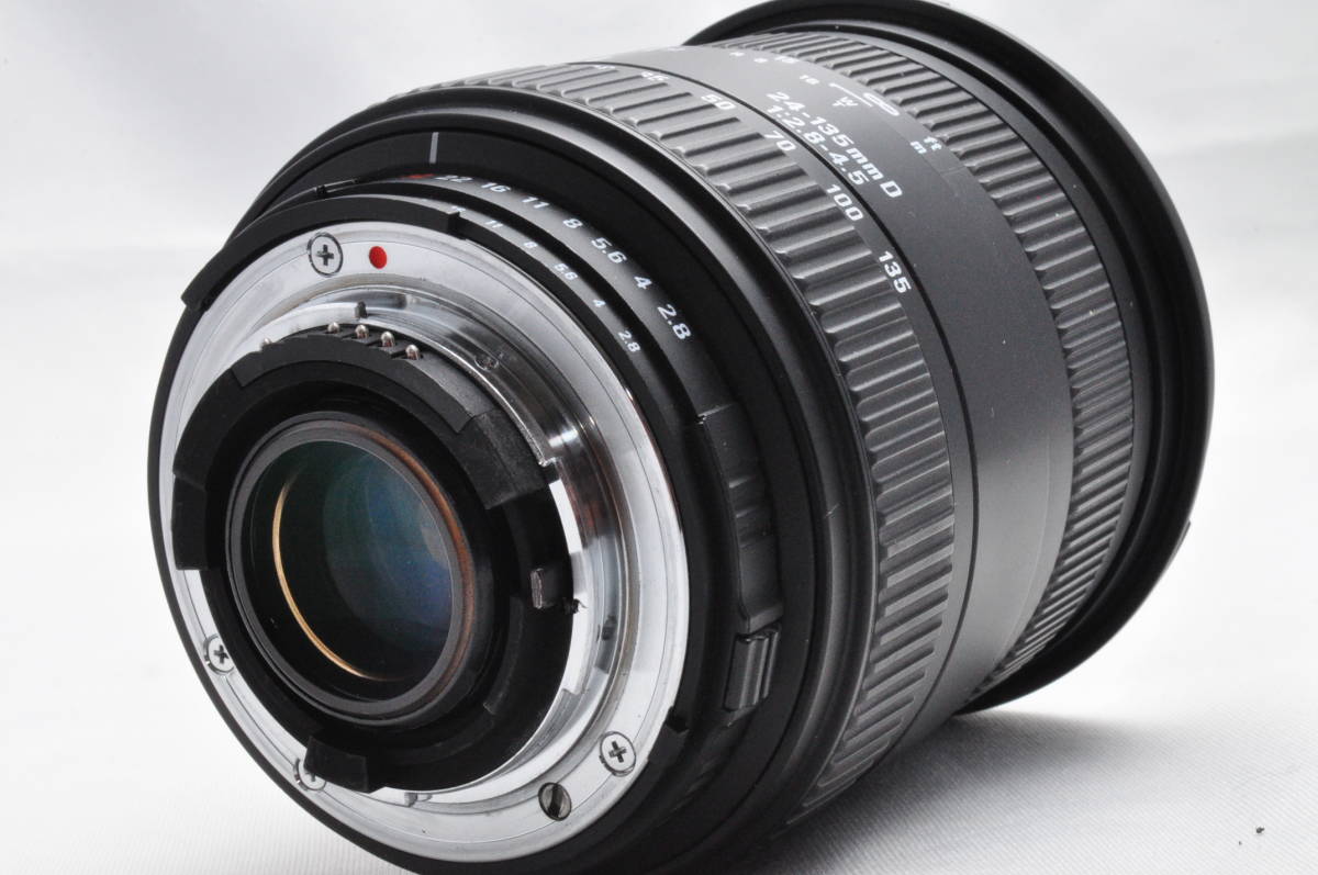 【美品】SIGMA 24-135mm f2.8-4.5 For Canon 驚きの破格値，セール ☆実用良品☆ SIGMA シグマ 24-135mm F2.8-4.5