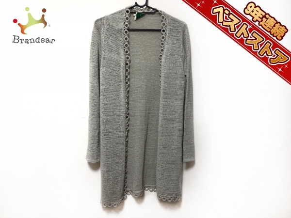 トップス カーディガン シビラ Sybilla ライトグレー レディース