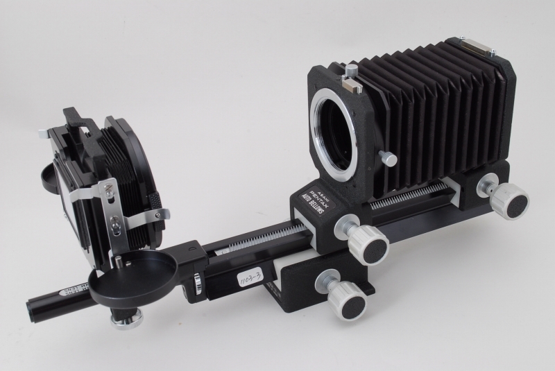 ペンタックス Pentax オートベローズ K Auto Bellows K Slide copier,Release & Scales 付き #66_4