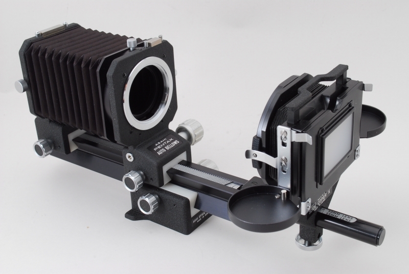 ペンタックス Pentax オートベローズ K Auto Bellows K Slide copier,Release & Scales 付き #66_5