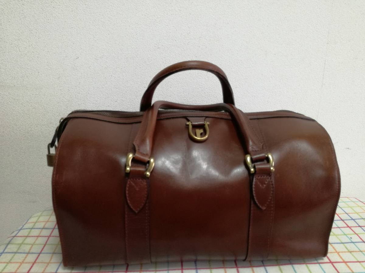 大得価，大人気 renoma PARIS レノマ パリス 皮革ボストンバック ビンテージ(ボストンバッグ)｜売買されたオークション情報、yahooの商品情報をアーカイブ公開 - オークファン ボストンバッグ