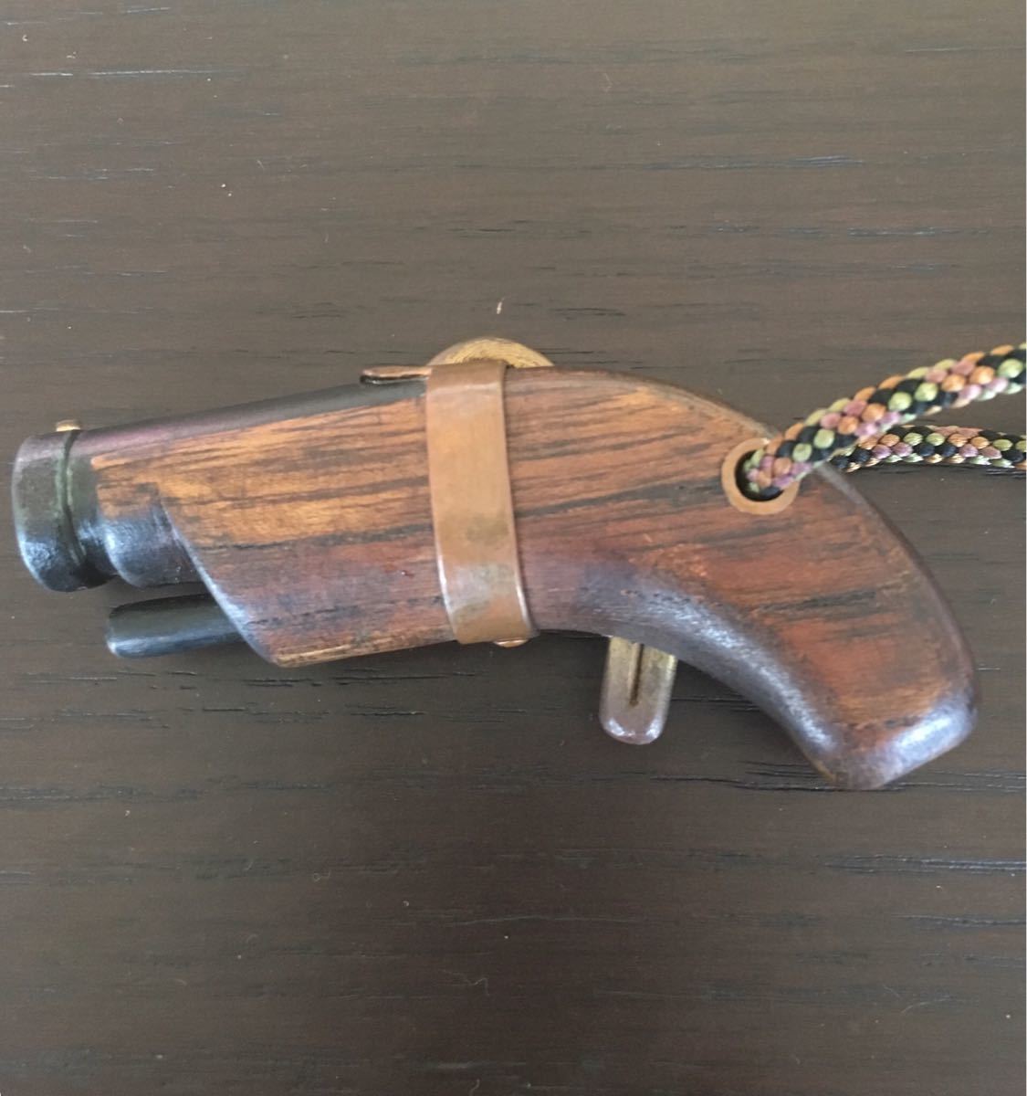 火縄銃型 根付…激レア…江戸時代末期のお品…(火縄銃、古式銃)｜売買され  