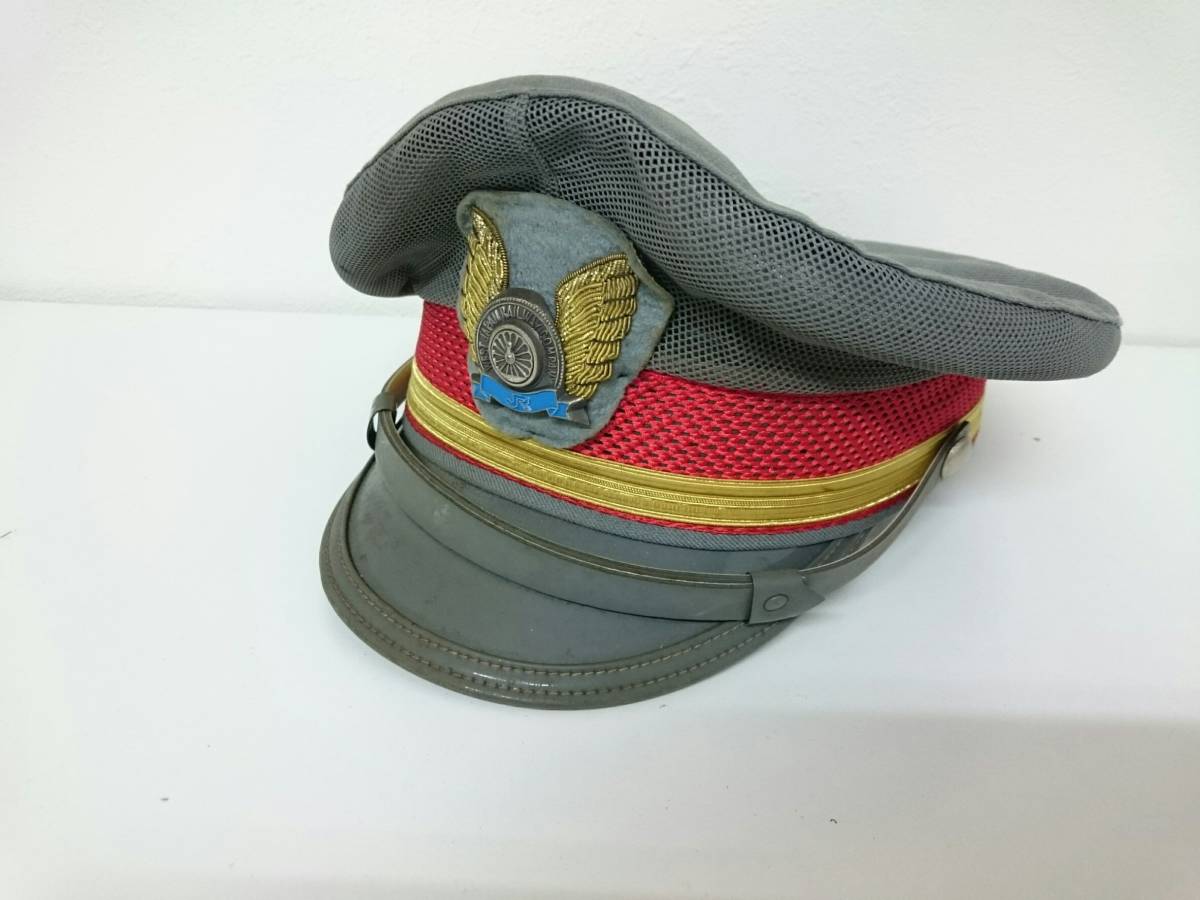 帽子 | JR 極上美品 車掌帽子 日本国有鉄道 鉄道グッズ [アサミズ 