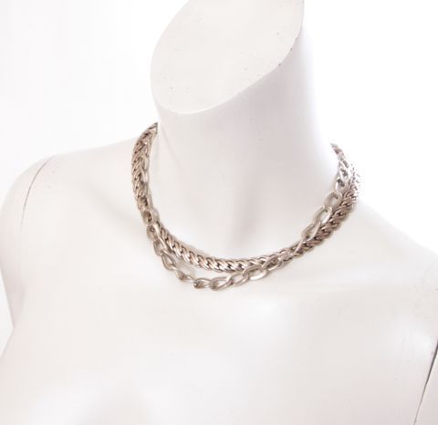 フィリップオーディベール DANAE チェーンネックレス シルバー