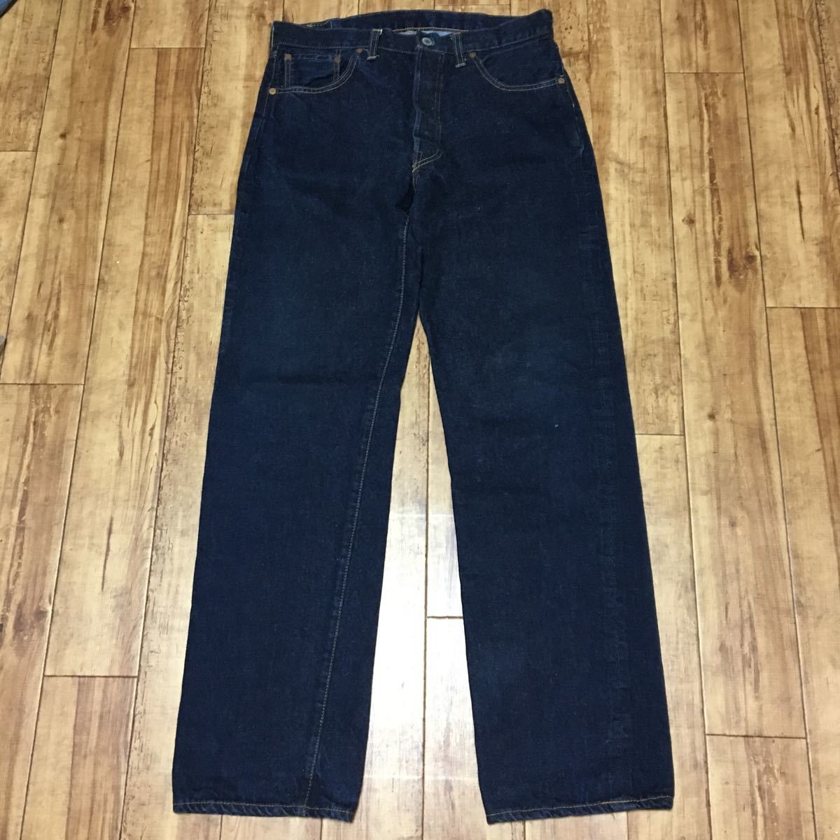 LEVIS 501XX BigE バレンシア製 復刻 リーバイス 555 デニム パンツ 赤 