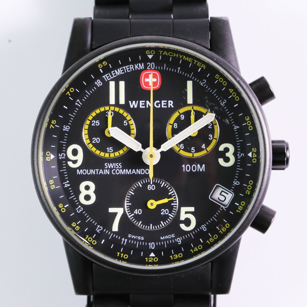 WENGER ウェンガー スイスマウンテン コマンドクロノ 70705 メンズ