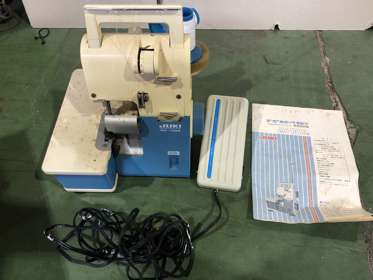 ロックミシン メルカリ JUKI MO-102S Yahoo!オークション ジューキ 