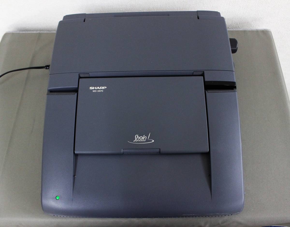 SHARP SHARP シャープ WD-X870 ワープロ 書院 説明書付き WD-X870