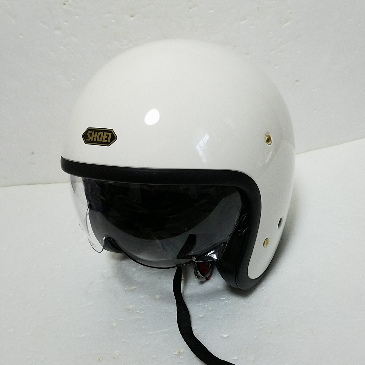 SHOEI J-Cruise ホワイト ジェットヘルメットLサイズ　美品 SHOEI JO Lサイズ ジェットヘルメット ホワイト SHOEI ショウエイ L