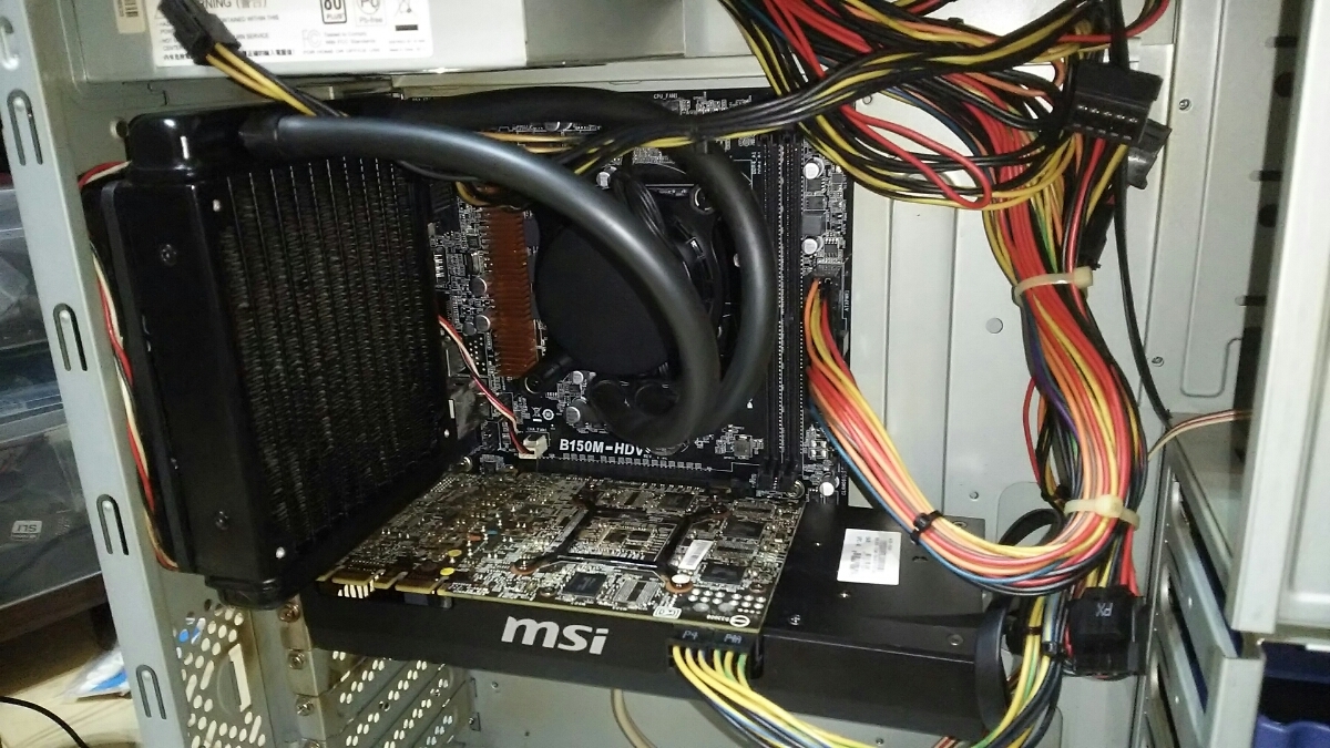 ゲーミングPC GTX760 Ti Core i5 ゲーミングPC i5 7500 GTX760 水冷 