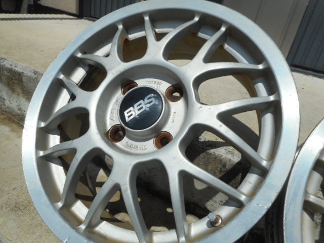 ☆BBS RG325 16インチ 6JJ +55 114.3 4穴 ホイール 鍛造 メッシュ 中古