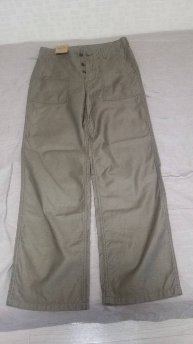 WAREHOUSE　ウエアハウス　lot 1086 military pants サテン Ｗ32　未使用品