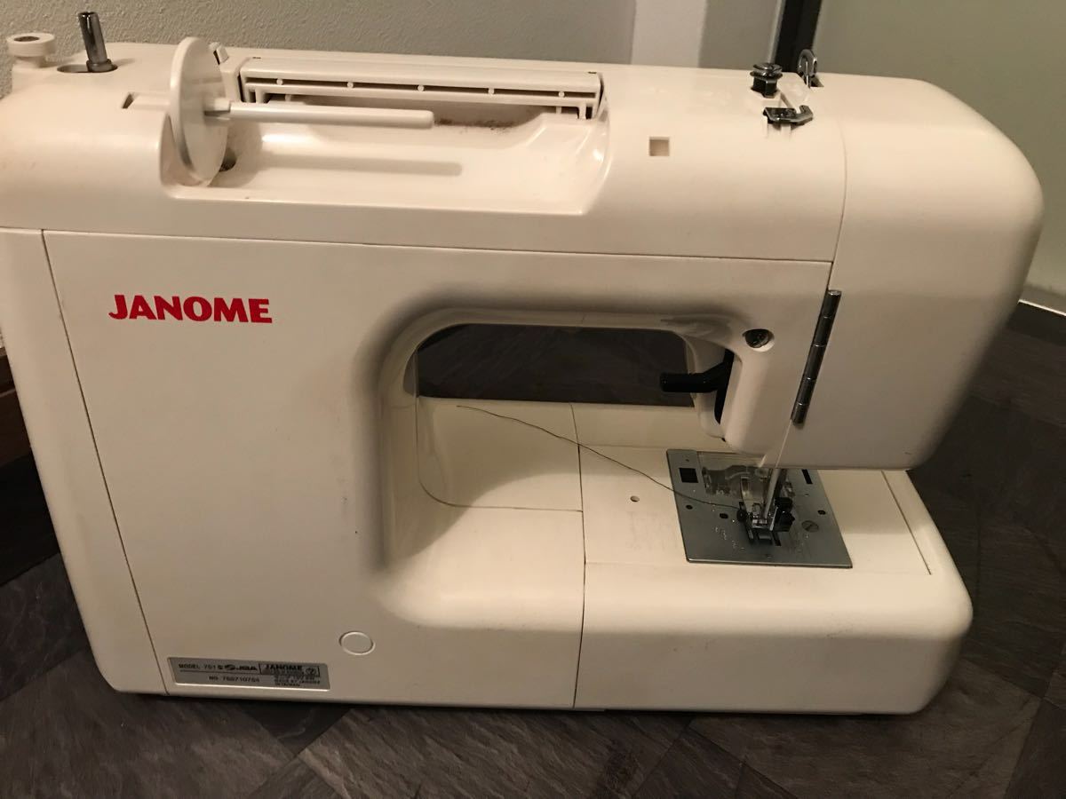 751型 ジャノメ ミシン JANOME MODEL 公式通販 D200 電子 670R [Y