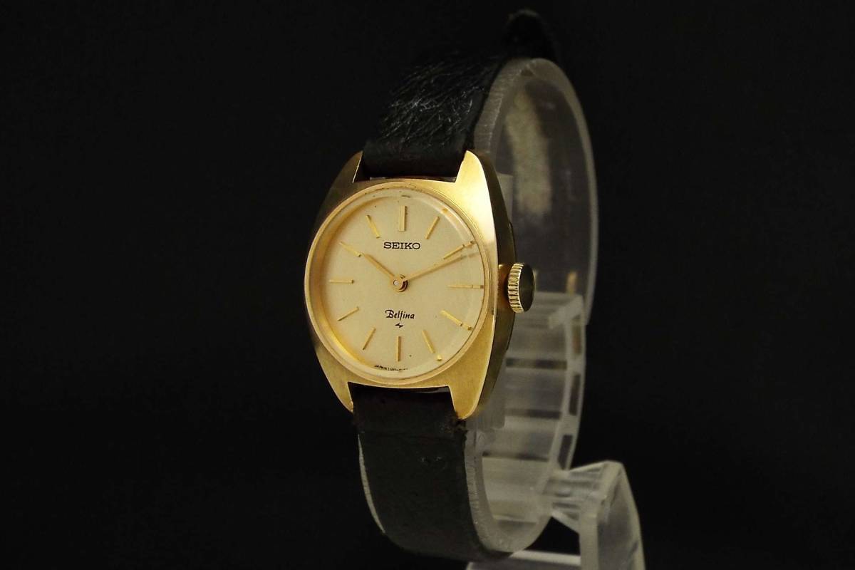 18K・金無垢・総重量約18g】 SEIKO セイコー/Belfina ベルフィーナ/手 