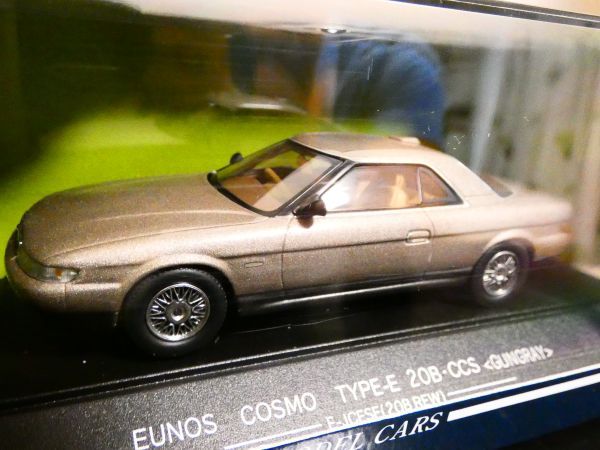 1⁄43 コスモ ユーノス 20B SAPI ミニカー タイプE シルバー | EUNOS
