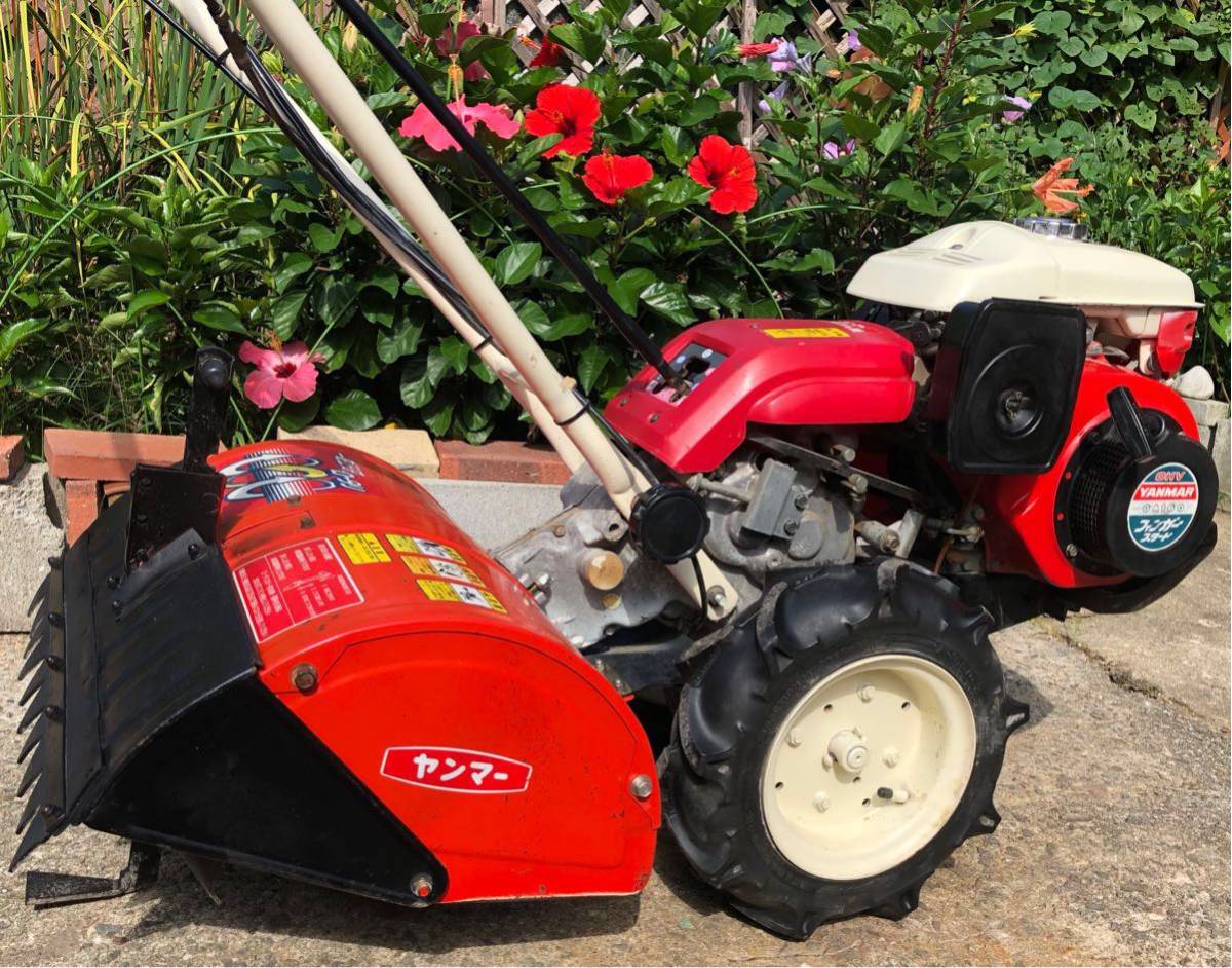 綺麗】YANMAR/ヤンマー ポチ MRT6DX RZ 作動良好 正転逆転 耕うん機 