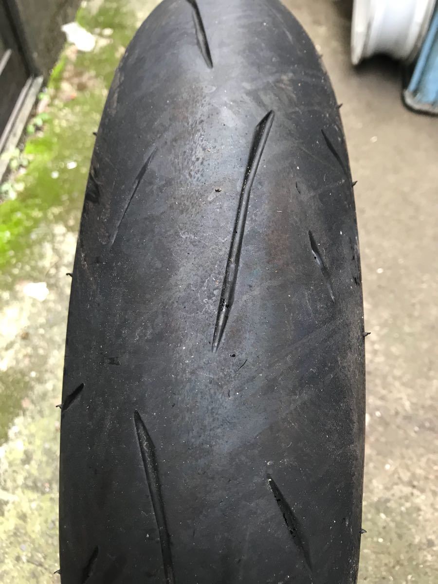 バリ山 17y DUNLOP SPORTMAX α-14F 120/70R17 ダンロップ スポーツマックス 120 70 17 0717
