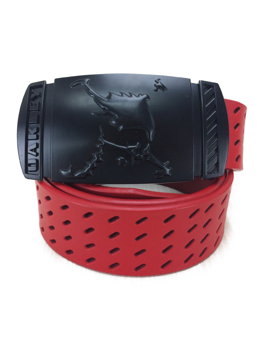  OAKLEY ベルト/レザー/RED(皮革、レザー)｜売買されたオークション情報、yahooの商品情報をアーカイブ公開 - オークファン 皮革、レザー