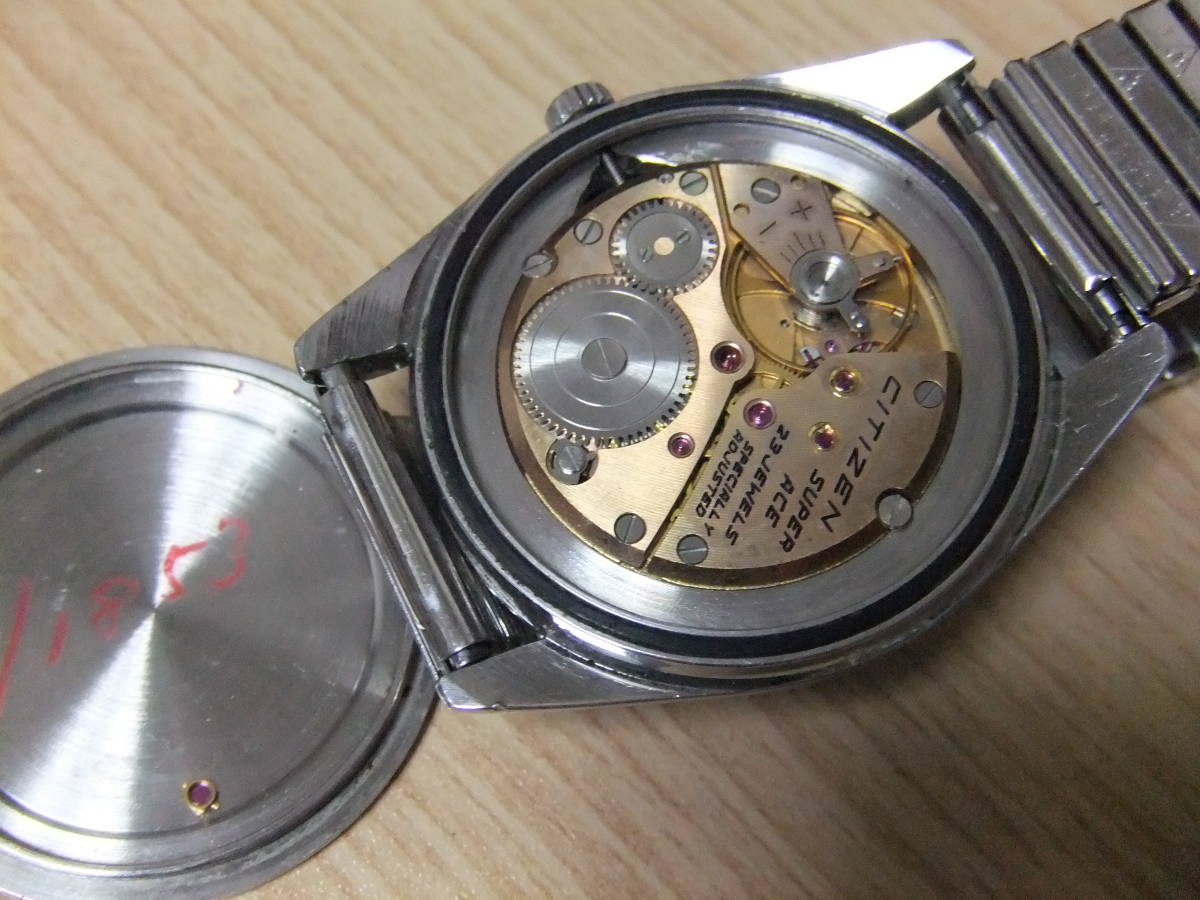 シチズ ン腕時計 手巻 スパーエースイ23石 CITIZEN SUPER ACE