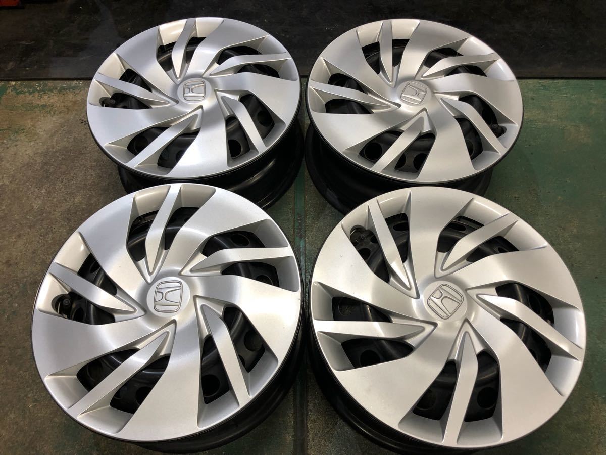 14インチ スチールホイール 純正 PCD100 5.5J 鉄チン ホンダ フィット