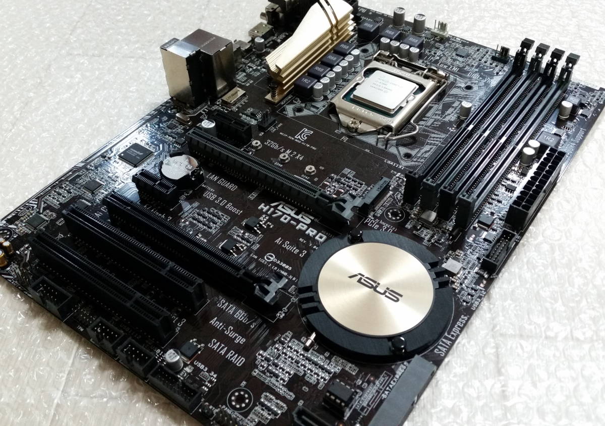 Core i7 6700K + ASUS H170 PRO ASUS H170-PRO Motherboard Skylake-K