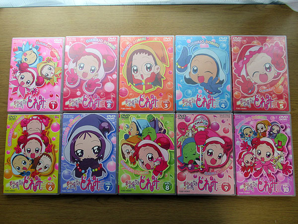 I4/DVD おジャ魔女どれみ Vol.1-10 全巻セット セル版 千葉千恵巳/秋谷