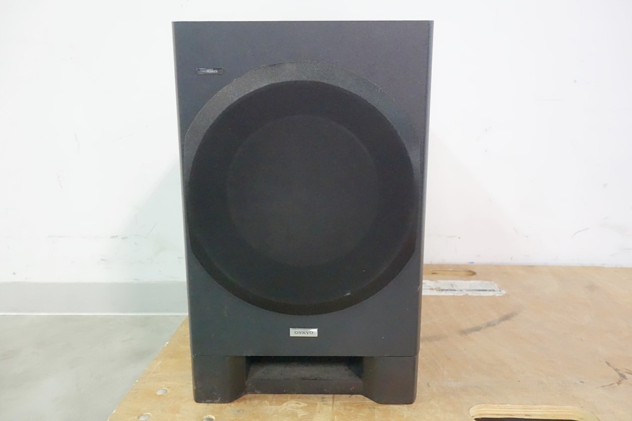 東京)ONKYO オンキョー サブウーファー アンプ内蔵 SL-A250 ブラック