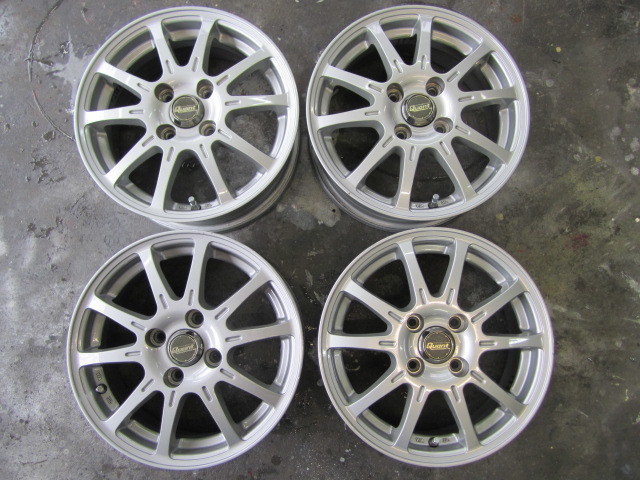 Quant Esploda 14×5.5J＋48 4穴 PCD100 4本 クアントエスプローダ　スタッドレスにも ヴィッツ，フィット，フリード，マーチ，コンパクトカー