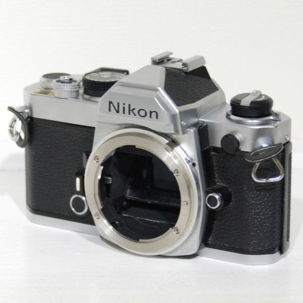 動作確認済 NIKON FM ボディ シルバー マニュアル フイルム 一眼レフ