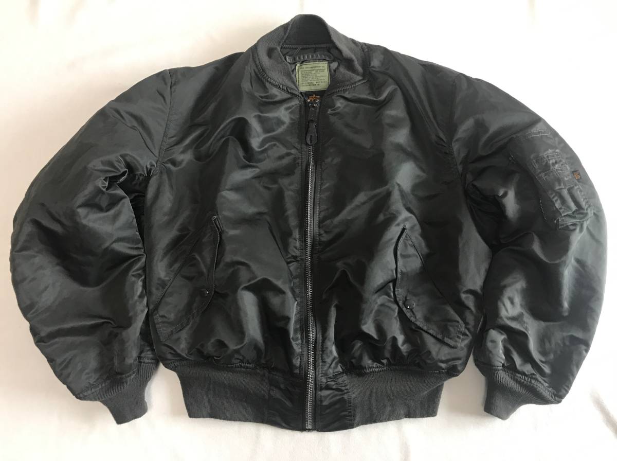 MA-1 USA製 ALPHA フライトジャケット Industries INDUSTRIES Alpha L 
