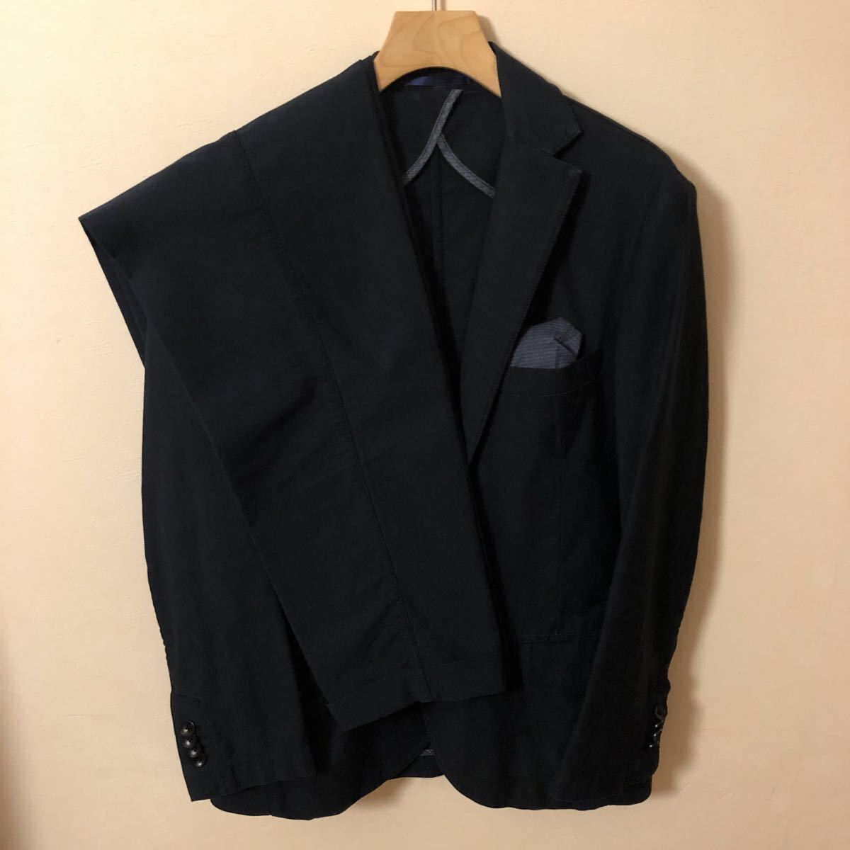 MARCEL LASSANCE コットン セットアップ 44 ジャケット パンツ スーツ