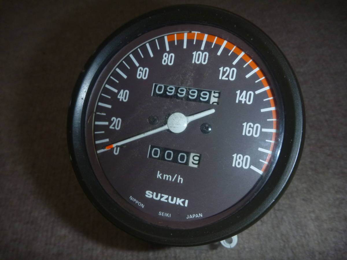 バイク gs750 240km フルスケールメーター