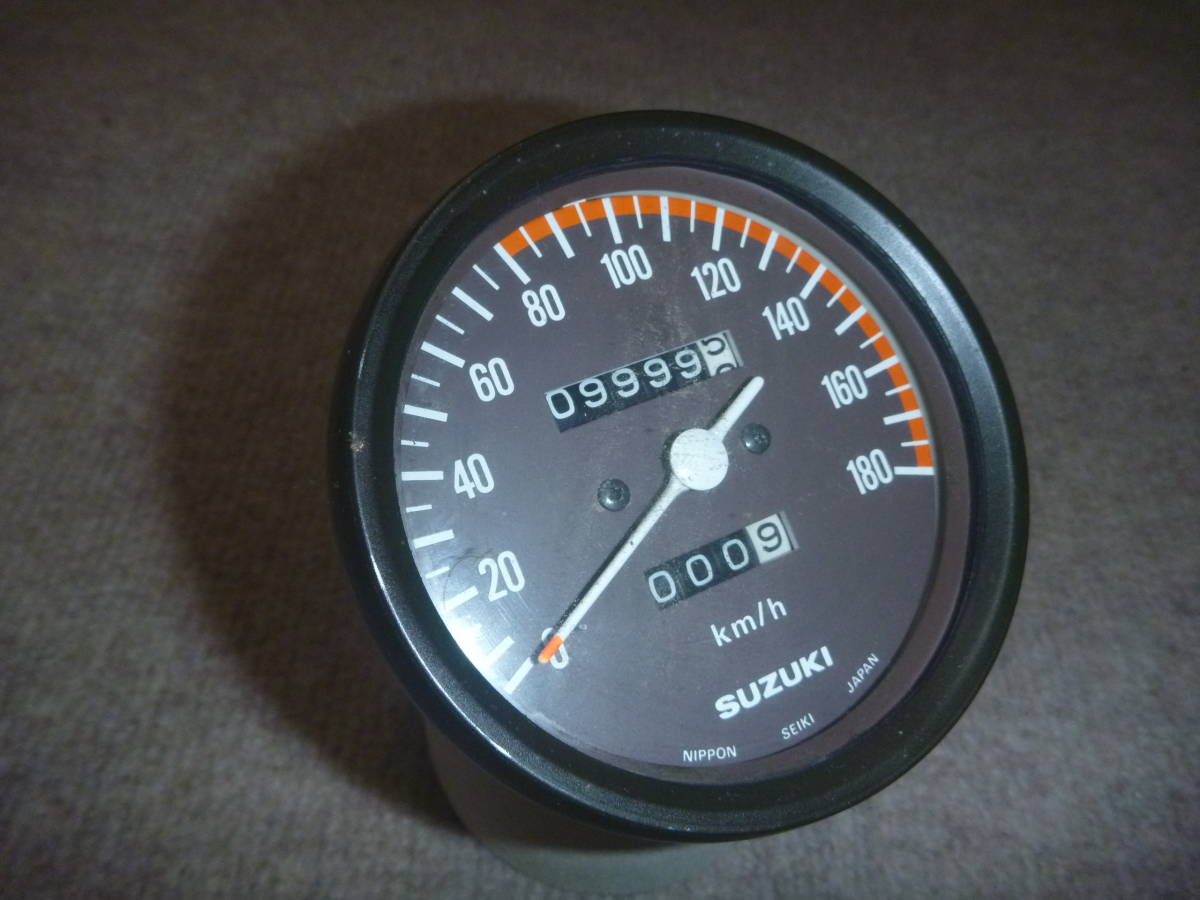 gs750 240km フルスケールメーター 1980 Suzuki GS750L GS750 Gauges