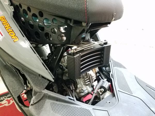 GARUDA 5段ストレート オイルクーラー｜シグナスX・BW'S125対応 1