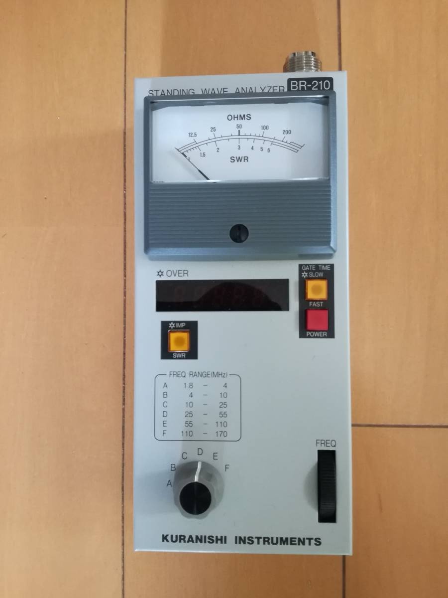 クラニシ アナライザー STANDING WAVE ANALYZER BR-210 【公式通販】