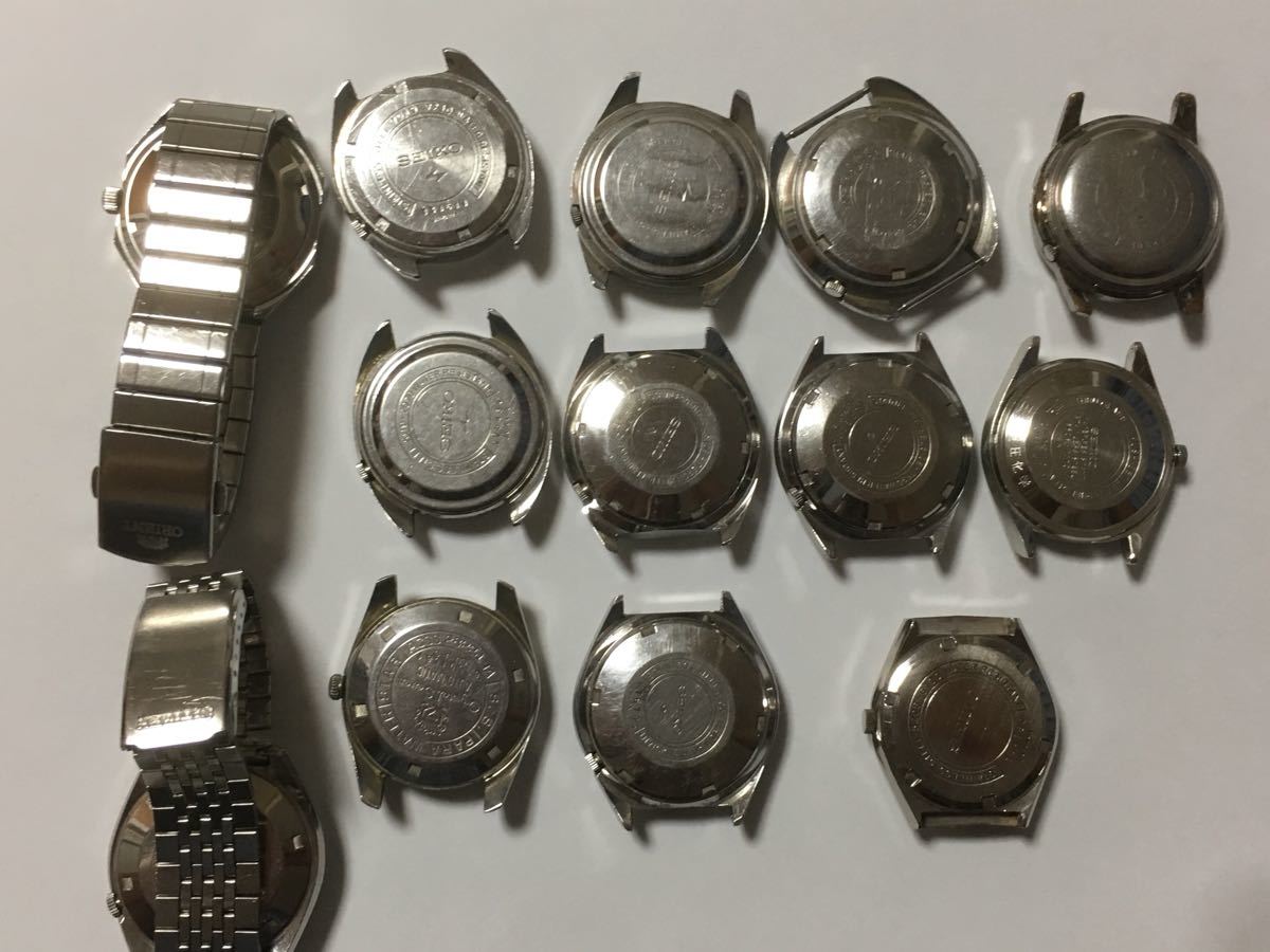 セイコー アクタス ロードマチック シチズン レオパール オリエント