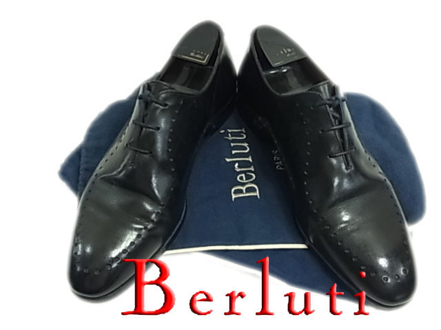 【低価，豊富な】 シューツリー付 ベルルッティ ホールカットシューズ 革靴 ビジネスシューズ Berluti 最高峰 紳士靴 保存袋付き(25.0cm)｜売買されたオークション情報、yahooの商品情報をアーカイブ公開 - オーク 25.0cm