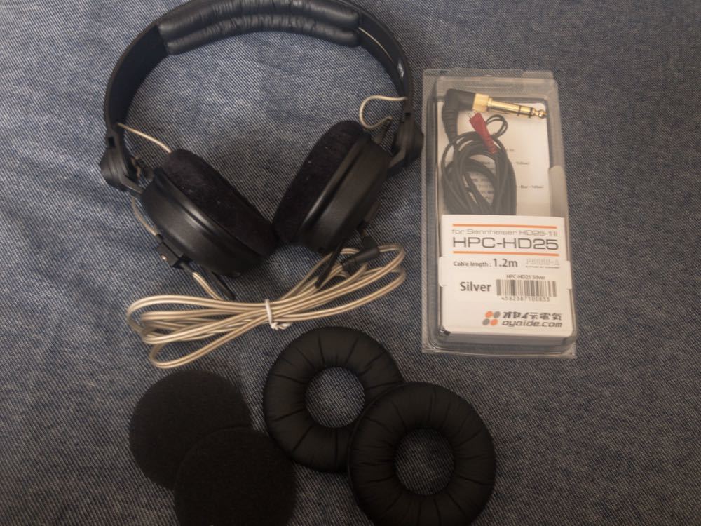 SENNHEISER ゼンハイザー ヘッドホン HD25-1 Ⅱ 大人気 定番 軽量