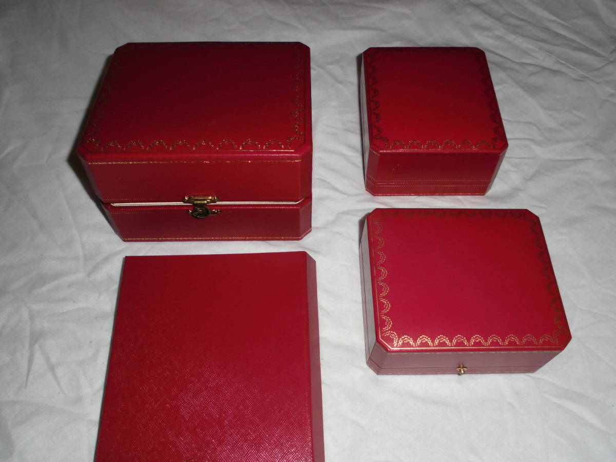 cartier カルティエ 時計用箱3箱セット＋時計用コマ 3コマ 