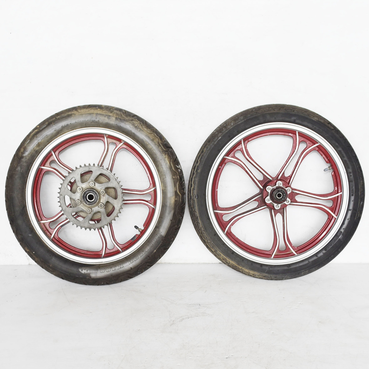ヤマハ XJ400 4G0-008*** ホイール 前後セット FJ19x1，85 RJ18x2，15