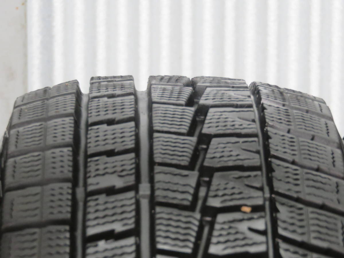 バリ溝☆DUNLOP WINTER MAXX 175/65R14 82Q 社外AW 4本価格☆ バリ溝