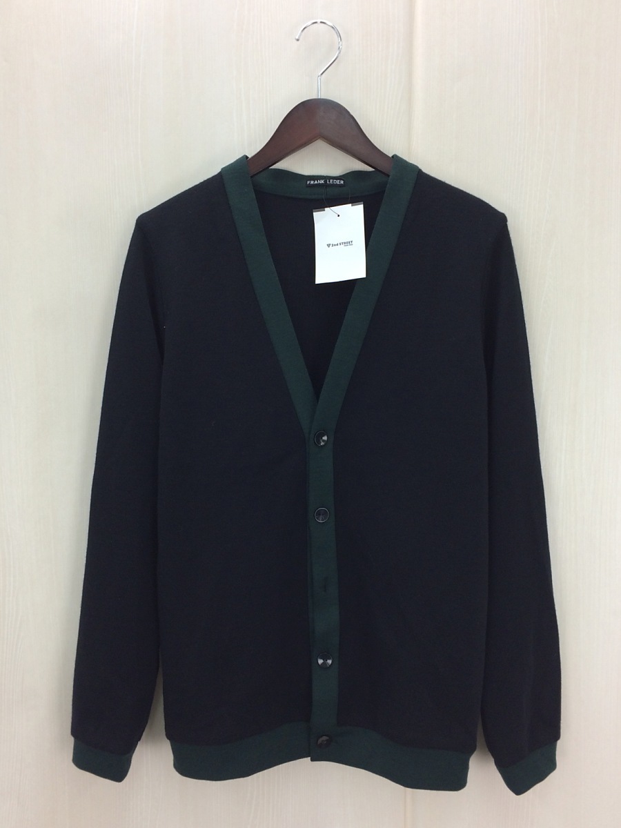 人気，高品質 FRANKLEDER WOOL JERSEY/カーディガン/S/ウール/ブラック/ /フランクリーダー/0827085(カーディガン)｜売買されたオークション情報、yahooの商品情報をアーカイブ公開 - オークファン カーディガン