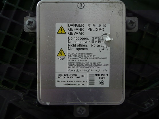 ☆ホンダ　オデッセイ　RB3　左HIDヘッドランプ　中古品☆_6