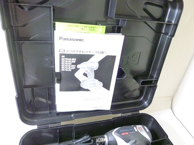 4692) 展示品 Panasonic パナソニック 充電インパクトレンチ 14.4V 