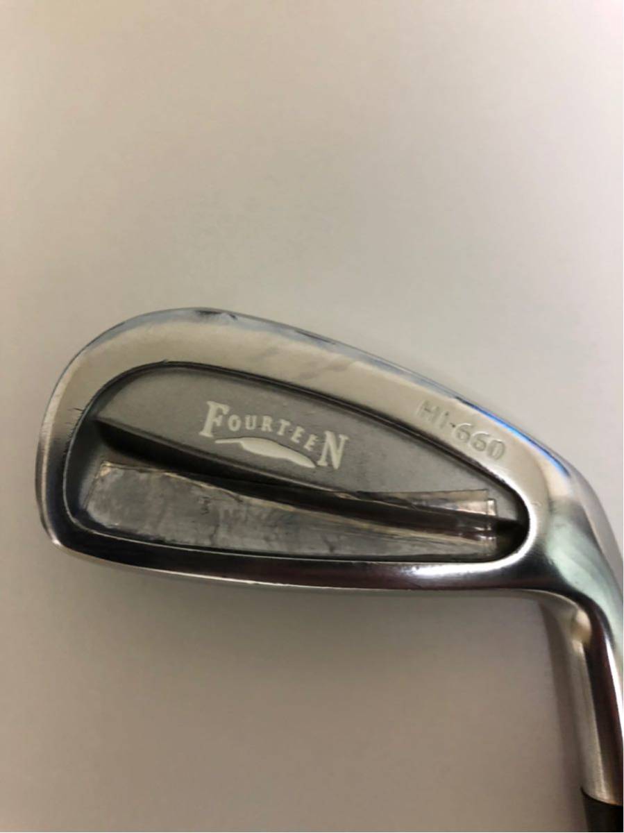 FOURTEEN HI660 3U 20° 4U 23° フォーティーン HI-660 5番 DG S200 S300