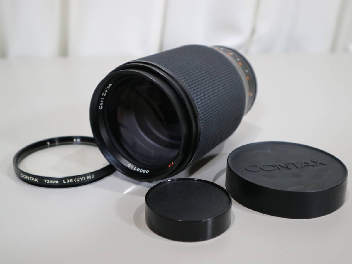 美品 CONTAX レンズ Carl zeiss カールツァイス sonnar 2.8⁄180 T 美品 CONTAX レンズ Carl zeiss カールツァイス sonnar 2.8⁄180 T